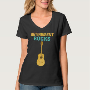  aftredingsRocks Guitar Old Man T-shirt