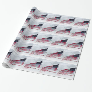 Aftrek VS-vlagverzamelpapier Cadeaupapier