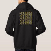 AFTRMTH Hoodie Black (Achterkant)