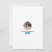 Afunctorum Instagram Sociale Media Afstudeerfeest Kaart (Achterkant)