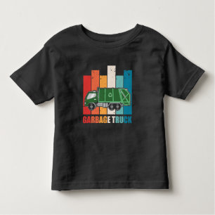 Afval afval afval recyclingbaan kinder shirts