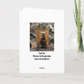 Afval kan dag Kaart vieren (Achterkant)