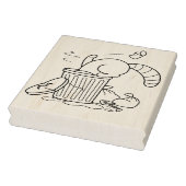 Afval kan de pagina Kleuren herstellen Rubberstempel (Stempel)