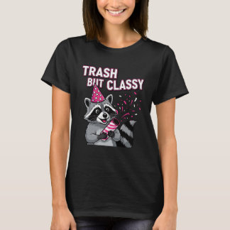 Afval Maar Klasse – Feest Wasbeer Vakantie Editie T-shirt