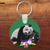 Afval Panda Sleutelhanger (Voorkant)