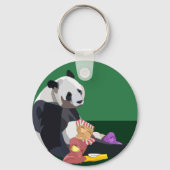 Afval Panda Sleutelhanger (Achterkant)