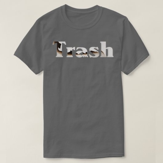 afval t-shirt (Design voorkant)