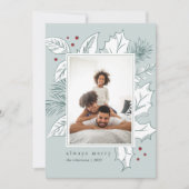 afval | Vakantieknopkaart Feestdagenkaart (Voorkant)