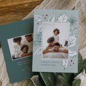 afval | Vakantieknopkaart Feestdagenkaart