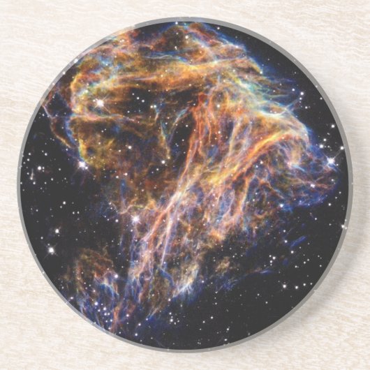 Afval van een Stellaire explosie Zandsteen Onderzetter (Voorkant)