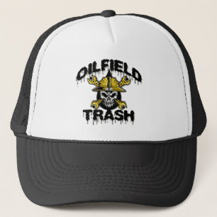 afval van olieveld trucker pet