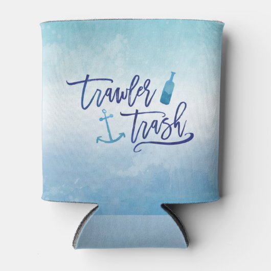 afval van trawlers blikjeskoeler (Voorkant)