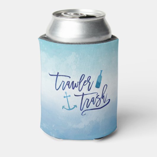 afval van trawlers blikjeskoeler (Blikje Achterkant)