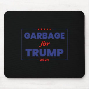 Afval voor Trump 2024 Grappige Trump-supporter 1 Muismat
