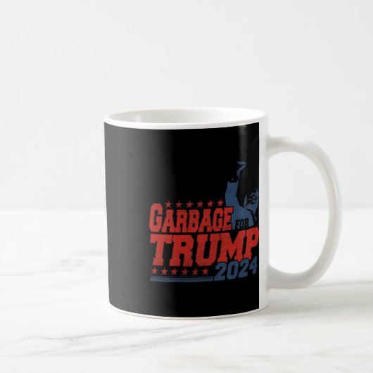 Afval voor Trump 2024 Koffiemok (Rechts)