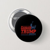 Afval voor Trump 2024 Ronde Button 5,7 Cm (Voorkant /achterkant)