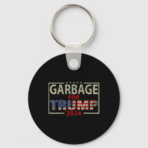 Afval voor Trump 2024 T - shirts Trump Supporter 2 Sleutelhanger