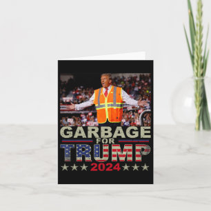 Afval voor Trump 2024 T - shirts - Trump-supporter Kaart