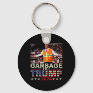 Afval voor Trump 2024 T - shirts - Trump-supporter Sleutelhanger