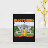 Afval voor Trump Funny Daddy's Home Trump Pink 20 Kaart (Gele Bloem)