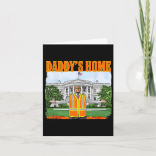 Afval voor Trump Funny Daddy's Home Trump Pink 20 Kaart
