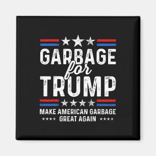 Afval voor Trump maakt Trump President van Amerika Magneet