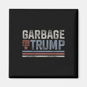 Afval voor Trump Trash 2024  afval voor T Magneet