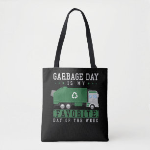 Afval Vrachtwagen Kinder boys Recycling Truck Tote Bag