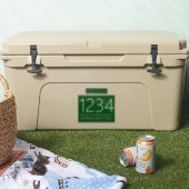 Afvalbak Recycling Stickers Groen (Koeler)