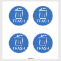 Afvalbakken binnen & buiten