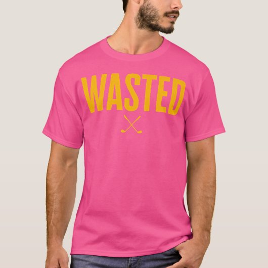 Afvalbeheer afval Golf T-shirt (Voorkant)