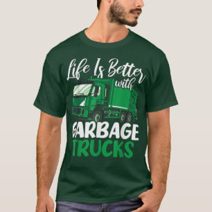 Afvalbeheerafval voor het verzamelen van stortafva t-shirt