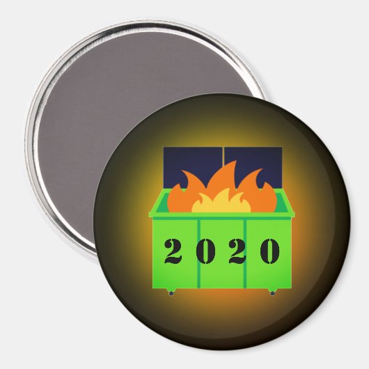  afvalbrand 2020 magneet (Voorkant / Achterkant)