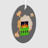  afvalbrand 2020 ornament (voorkant)