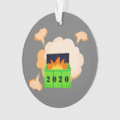  afvalbrand 2020 ornament (voorkant)