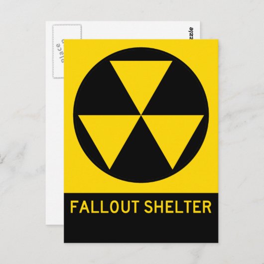 Afvalcontainer voor container in de container briefkaart (Voorkant / Achterkant)