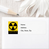 Afvalcontainer voor container in de container etiket (Insitu)