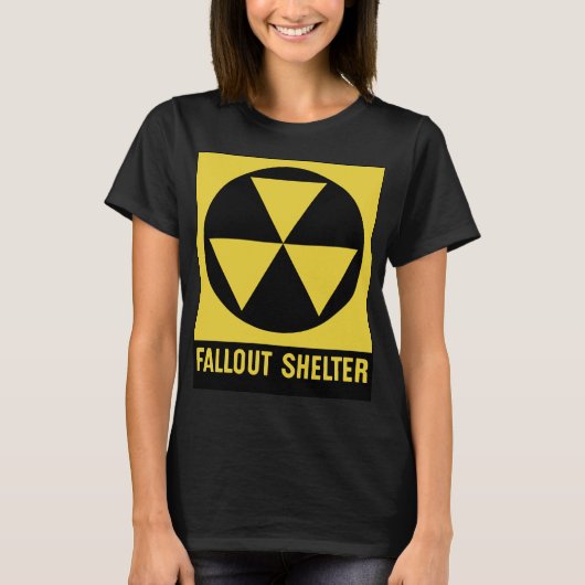 Afvalcontainer voor nucleaire noodsituaties (Fa) T-shirt (Voorkant)