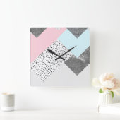 Afvalgeworpen ontwerp voor gebotte betontrommel vierkante klok (Huis)