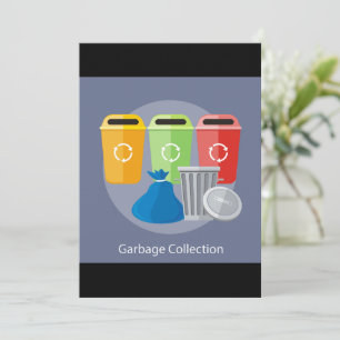 Afvalinzameling Afvalbeheer Recycling Kaart