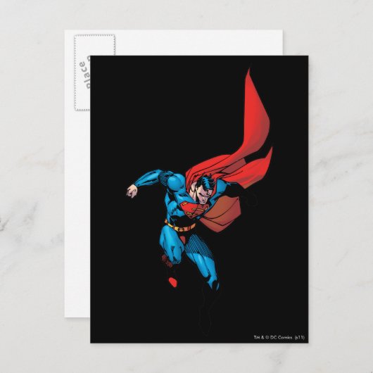 Afvallen - Superman Briefkaart (Voorkant / Achterkant)