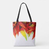 Afvallen van herfst herfsteshorstbladeren tote bag (Achterkant)