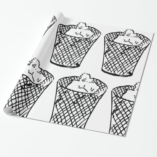 Afvalmandje Cadeaupapier (Uitgerold)