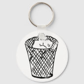 Afvalmandje Sleutelhanger (Achterkant)