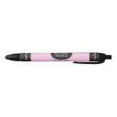 Afvalmonogram roze kleurkrayon zwarte inkt pen (Bodem)