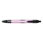 Afvalmonogram roze kleurkrayon zwarte inkt pen (Achterkant)