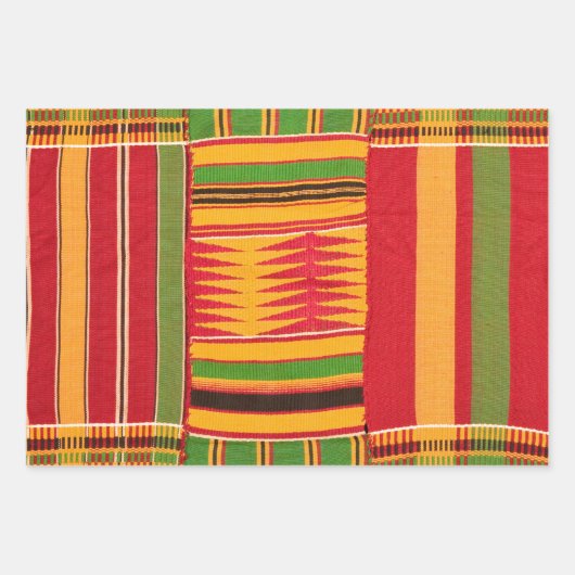 Afvalpapier met Afrikaanse printcoating Inpakpapier Vel (Voorkant 3)