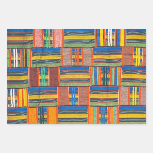 Afvalpapier met Afrikaanse printcoating Inpakpapier Vel (Voorkant 2)