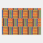 Afvalpapier met Afrikaanse printcoating Inpakpapier Vel (Voorkant)