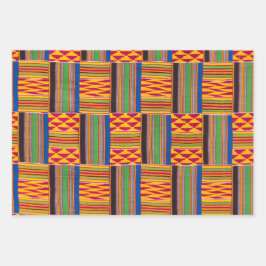 Afvalpapier met Afrikaanse printcoating Inpakpapier Vel